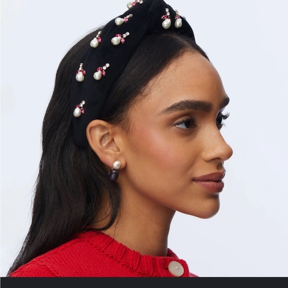 LELE SADOUGHI Acorn Pearly Knotted Headband - Picture 1 of 7